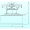 Domel Duoble Stage Dry Motor للمكنسة الكهربائية